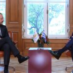 Σε εξέλιξη η συνάντηση Μητσοτάκη Χριστοδουλίδη στο Μαξίμου – Η ατζέντα