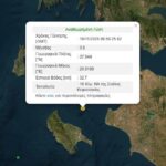 Σεισμός 3,6 Ρίχτερ ανατολικά της Κεφαλονιάς – Αισθητός στην Αιτωλοακαρνανία