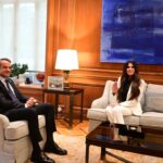 Γκίλφοϊλ: «Προνόμιό μου να είμαι εδώ» – Μητσοτάκης: «Να ενδυναμώσουμε τους δεσμούς μας»