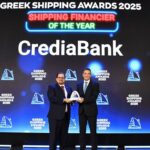 Η CrediaBank “Shipping Financier of the Year” στα Lloyd’s List Greek Shipping Awards