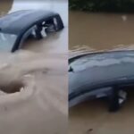 Κακοκαιρία Byron: H ΕΜΑΚ διέσωσε οικογένειες από πλημμυρισμένους δρόμους και αυτοκίνητα στη Λακωνία