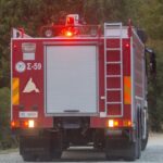 Βυτιοφόρο τυλίχθηκε στις φλόγες στην ΕΟ Θεσσαλονίκης – Σερρών:  Διεκόπη η κυκλοφορία στα δύο ρεύματα