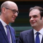 Σε εξέλιξη το κρίσιμο Eurogroup για την εκλογή προέδρου – Στις Βρυξέλλες ο Κ. Πιερρακάκης (pics)