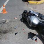 Τροχαίο ατύχημα με σοβαρό τραυματισμό οδηγού μηχανής στην συμβολή της Λ. Κηφισίας με Κατεχάκη