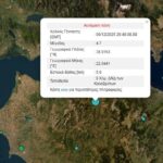 Σεισμός 4,7 Ρίχτερ στα Καλάβρυτα