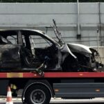 Φωτιά σε αυτοκίνητο στην περιφερειακή οδό της Θεσσαλονίκης