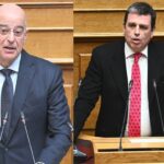 Δένδιας – Καιρίδης «έσβησαν» με μια αγκαλιά την κόντρα στο καφενείο της Βουλής