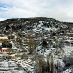 Στα «λευκά» ντύθηκαν τα νησιά – Εικόνες από το χιονισμένο τοπίο σε Λήμνο, Μυτιλήνη, Σαμοθράκη