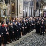 Μητσοτάκης, Τασούλας, Κακλαμάνης και Ανδρουλάκης στη δοξολογία στη Μητρόπολη για τη νέα χρονιά