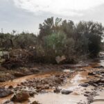 Κακοκαιρία Kristin: Κατέρρευσε σπίτι στην Πάτρα, πλημμύρισαν δρόμοι στην Ηλεία