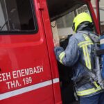Φωτιά σε κτήριο στo κέντρο της Αθήνας – Διεκόπη η κυκλοφορία στην Λιοσίων