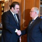 Συνάντηση Τασούλα – Πιερρακάκη: «Αυξημένο το κύρος της Ελλάδας σε ευρωπαϊκό επίπεδο»