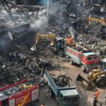 Πυρκαγιά στο Πακιστάν: Συνεχίζονται οι έρευνες για τους αγνοουμένους – Μάχη κάτω από τα συντρίμμια