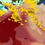 Καιρός: Χάρτης του Meteo καταγράφει πού θα πέσουν λασποβροχές έως την Πέμπτη