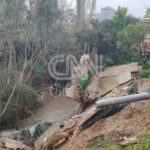 Εκκενώθηκαν τρία σπίτια στον Άγιο Δημήτριο λόγω της κακοκαιρίας