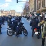 Βίντεο από τα επεισόδια μετά την ολοκλήρωση της διαδήλωσης για τα Τέμπη στο Σύνταγμα