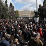 Συνελήφθη άνδρας με αεροβόλο στην συγκέντρωση για τα Τέμπη στο Σύνταγμα