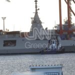 Ανεφοδιασμός της φρεγάτας «Κίμων» στη Λεμεσό λίγο πριν μπει στον αμυντικό σχεδιασμό